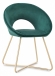 Комплект стульев Refuge зеленый, золотой (Комплект 4 шт), Hesby Import, HSBI_DC2124_green_4 Комплект стульев Refuge зеленый, золотой (Комплект 4 шт), Hesby Import, HSBI_DC2124_green_4