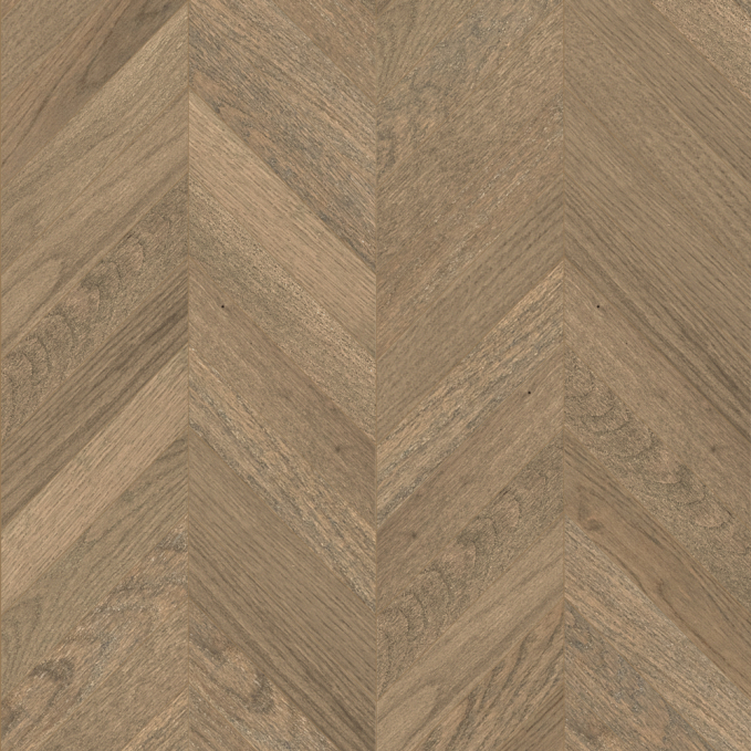 Паркет Елка Французская Lab Arte Chevron Дуб Натур Грис лак 600/490х110х14/3/45°