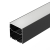 Профиль LINE-S-7575-2000 BLACK, Arlight, 041855