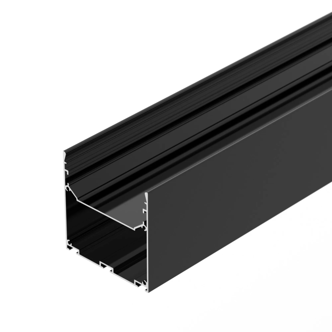 Профиль LINE-S-7575-2000 BLACK, Arlight, 041855, изображение 2 Профиль LINE-S-7575-2000 BLACK, Arlight, 041855, изображение 2