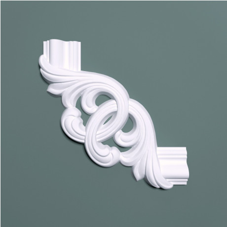 Декоративный угол к молдингу Bello Deco М10У2 Декоративный угол к молдингу Bello Deco М10У2