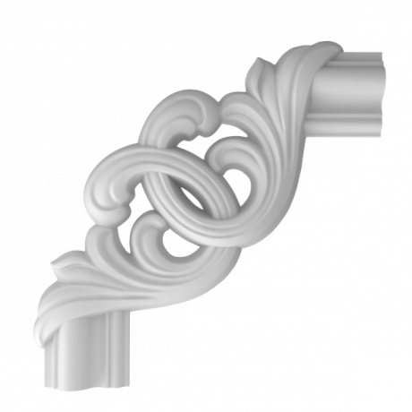 Декоративный угол к молдингу Bello Deco М10У2 Декоративный угол к молдингу Bello Deco М10У2