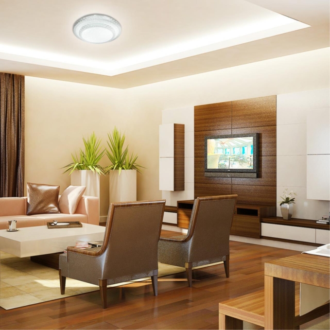 Светильник LED 76Вт 3000/4000/6000K D450 IP43 CCT FLOORS PALE SN 197 СОНЕКС 2041/ELN, фото в интерьере 2 Светильник LED 76Вт 3000/4000/6000K D450 IP43 CCT FLOORS PALE SN 197 СОНЕКС 2041/ELN, фото в интерьере 2