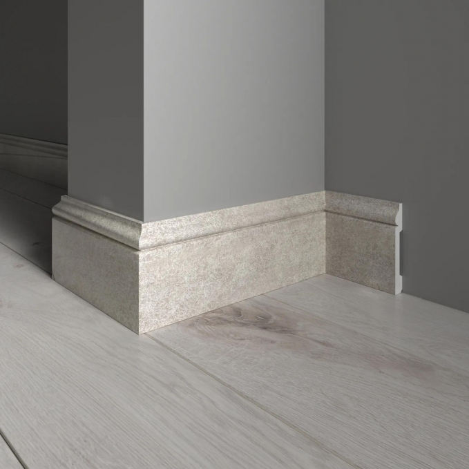 Плинтус Decor-Dizayn 005-25, 79x13x2400 мм