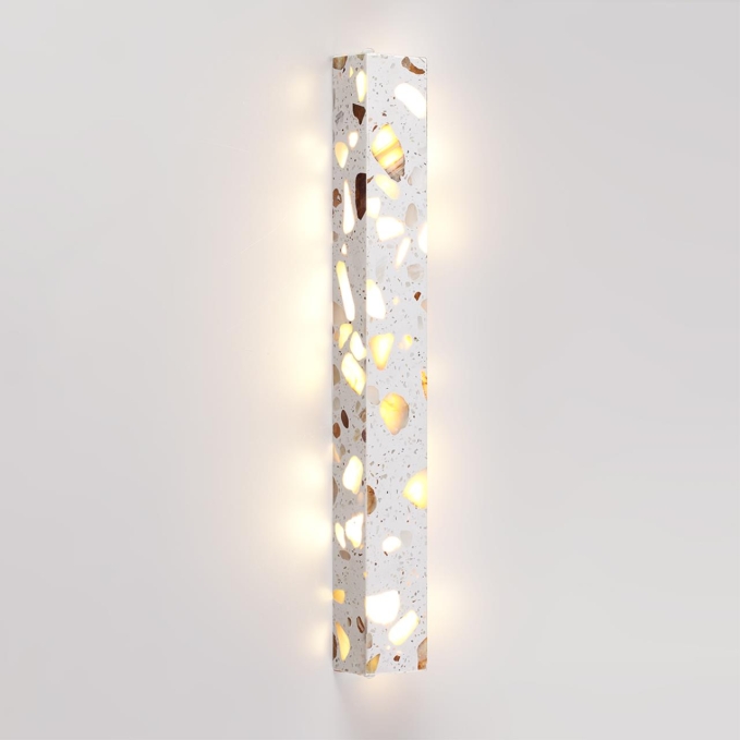 Настенный светильник светильник IP20 1*15W 3000K 220V TERRAZZO L-VISION ODL25 193 ODEON LIGHT 7012/15WL, фото на белом фоне
