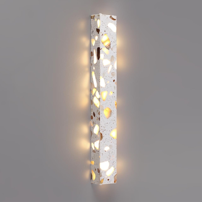 Настенный светильник светильник IP20 1*15W 3000K 220V TERRAZZO L-VISION ODL25 193 ODEON LIGHT 7012/15WL, фото на цветном фоне 1