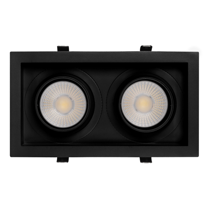Светильник MS-VORTEX-BUILT-S250x140-2x30W Warm3000 (BK-BK, 50 deg, 230V), Arlight, 058448, изображение 4 Светильник MS-VORTEX-BUILT-S250x140-2x30W Warm3000 (BK-BK, 50 deg, 230V), Arlight, 058448, изображение 4