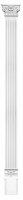 Комплект Decomaster DK-200-SET1: пилястра DK-200, капитель DK-201, основание DK-212 Комплект Decomaster DK-200-SET1: пилястра DK-200, капитель DK-201, основание DK-212