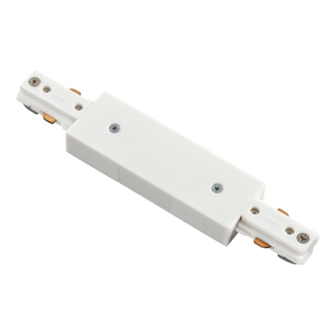 Соединитель с токопроводом для однофазного трехжильного шинопровода IP20 220V PORT NT18 255 NOVOTECH 135004, изображение 1 Соединитель с токопроводом для однофазного трехжильного шинопровода IP20 220V PORT NT18 255 NOVOTECH 135004, изображение 1
