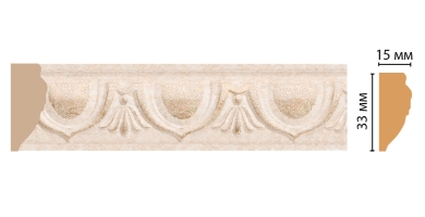 Молдинг Decomaster 101D-18D ДМ, 33x15x2400 мм