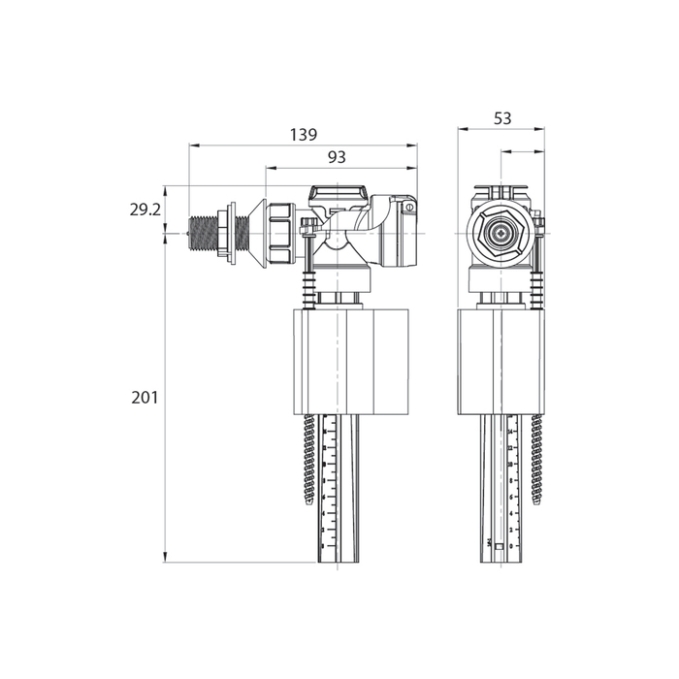 Впускной клапан Iddis Optima Home F012400-0006