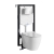 Система инсталляции с унитазом WasserKRAFT Vils 56TLT.010.ME.CH04.H002
