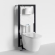Система инсталляции с унитазом WasserKRAFT Vils 56TLT.010.ME.CH04.H002