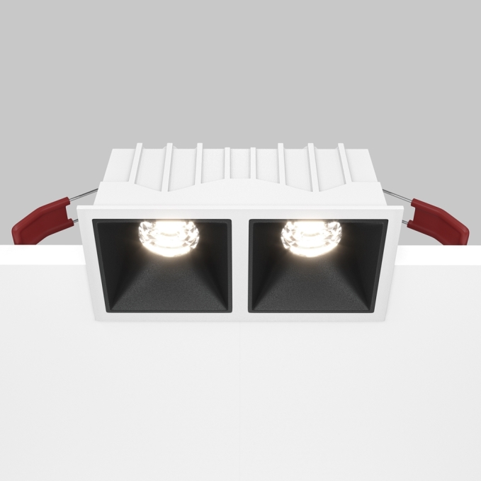 Встраиваемый светильник Альфа / Alfa LED 20 Вт 4000 К 36°, DL043-02-10W4K-SQ-WB, изображение 2 Встраиваемый светильник Альфа / Alfa LED 20 Вт 4000 К 36°, DL043-02-10W4K-SQ-WB, изображение 2