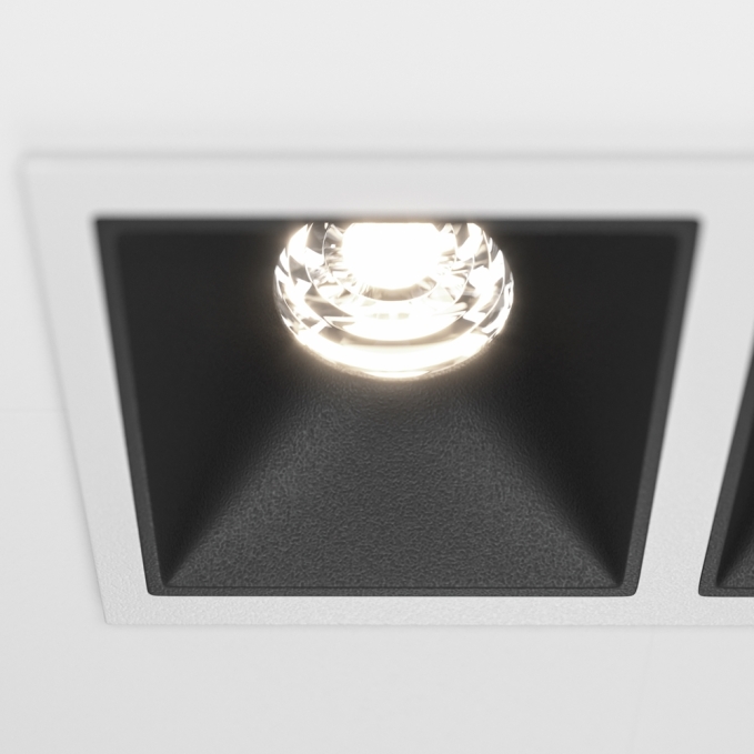 Встраиваемый светильник Альфа / Alfa LED 20 Вт 4000 К 36°, DL043-02-10W4K-SQ-WB, изображение 3 Встраиваемый светильник Альфа / Alfa LED 20 Вт 4000 К 36°, DL043-02-10W4K-SQ-WB, изображение 3