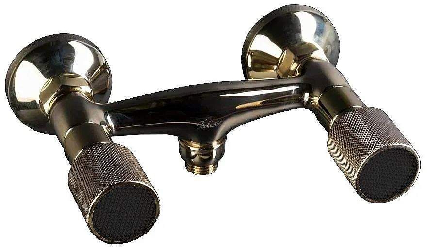 Смеситель для душа Boheme Royal Cristal 294-Royal/CRST black черное золото Смеситель для душа Boheme Royal Cristal 294-Royal/CRST black черное золото