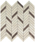 Мозаика Atlas Concorde Marvel Edge Imperial White Mosaico Twill Lap. 30x31, AEPT