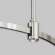 Шинопровод круглый из полукругов 1800мм Flarity платина, TRX154-2SR-D1800-PT, изображение 2