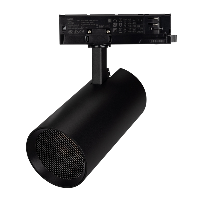 Светильник LGD-GERA-4TR-R90-30W Warm3000 (BK, 15 deg, 230V), Arlight, 055182, изображение 4 Светильник LGD-GERA-4TR-R90-30W Warm3000 (BK, 15 deg, 230V), Arlight, 055182, изображение 4