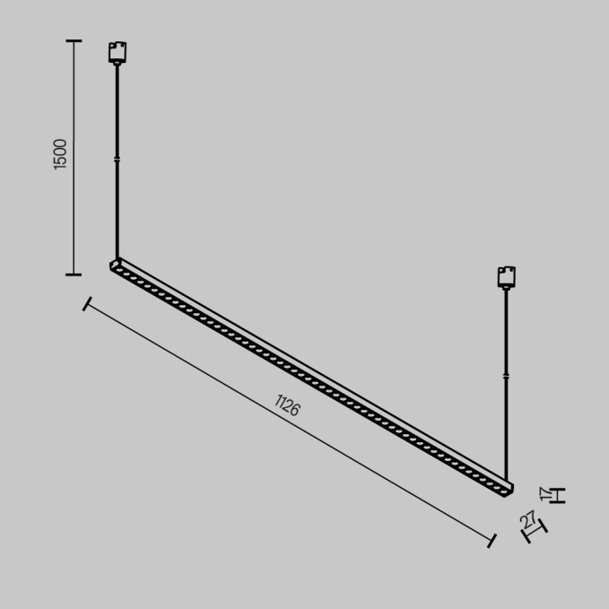 Трековый светильник Точки / Points Elasity 3000К 52Вт 36°, TR169-1-52W3K-M-B, изображение 6 Трековый светильник Точки / Points Elasity 3000К 52Вт 36°, TR169-1-52W3K-M-B, изображение 6
