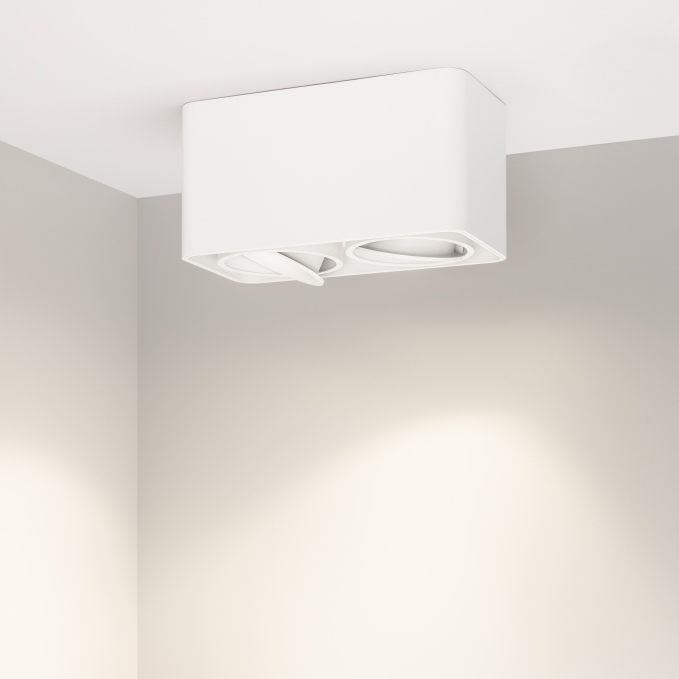 Светильник SP-CUBUS-S195x100-2x8W Day4000 (WH, 45 deg, 230V), Arlight, 036059, изображение 5 Светильник SP-CUBUS-S195x100-2x8W Day4000 (WH, 45 deg, 230V), Arlight, 036059, изображение 5