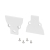 Комплект заглушек COMFORT10-V-FANTOM WHITE, Arlight, 052385