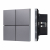 INTELLIGENT ARLIGHT Кнопочная панель KNX-304-23-IN Grey (BUS, Frameless), Arlight, 038366