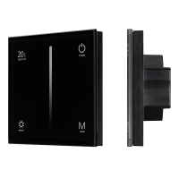 Панель SMART-P6-DIM-G-IN Black (12-24V, 4x3A, Sens, 2.4G), Arlight, 034780 Панель SMART-P6-DIM-G-IN Black (12-24V, 4x3A, Sens, 2.4G), Arlight, 034780
