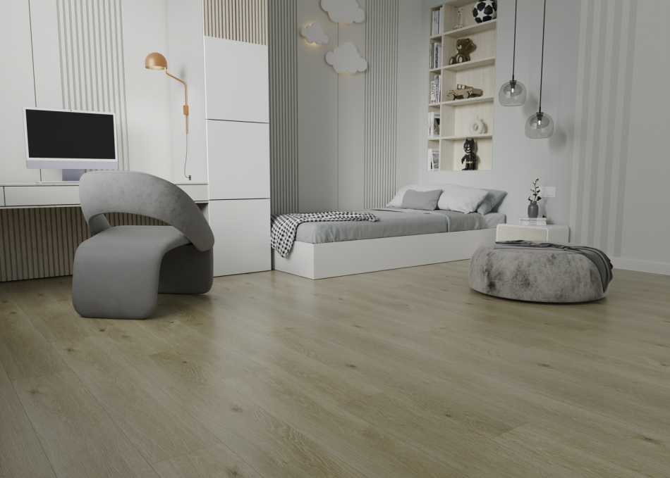 Ламинат SPC IDEAL Flooring Home Wood Cumin 02009, размер 180x1170×4,6 мм