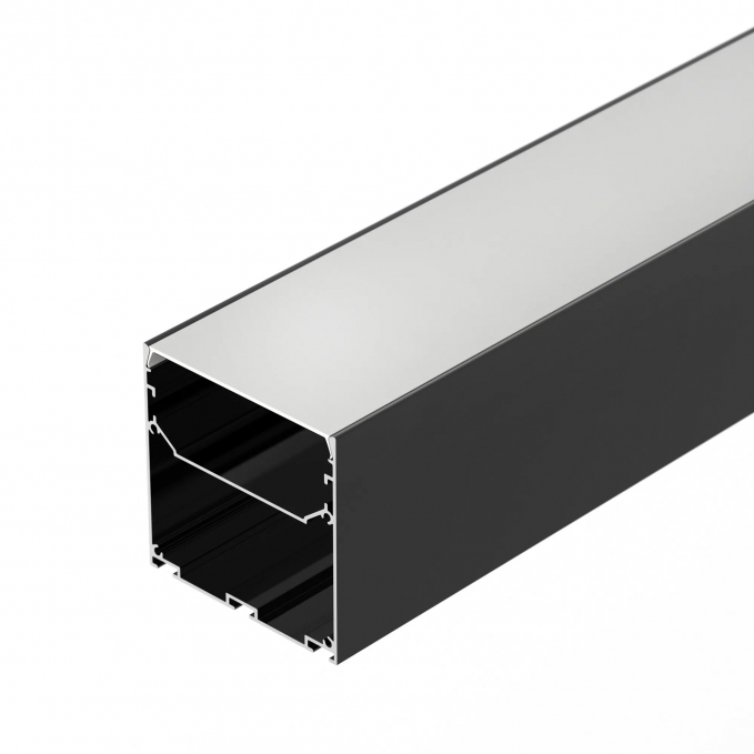 Профиль LINE-S-7575-2500 BLACK, Arlight, 041856, изображение 1 Профиль LINE-S-7575-2500 BLACK, Arlight, 041856, изображение 1