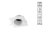 Светильник встраиваемый IP20 GU10 50W 220-240V MORUS WIR NT25 579 NOVOTECH 371001