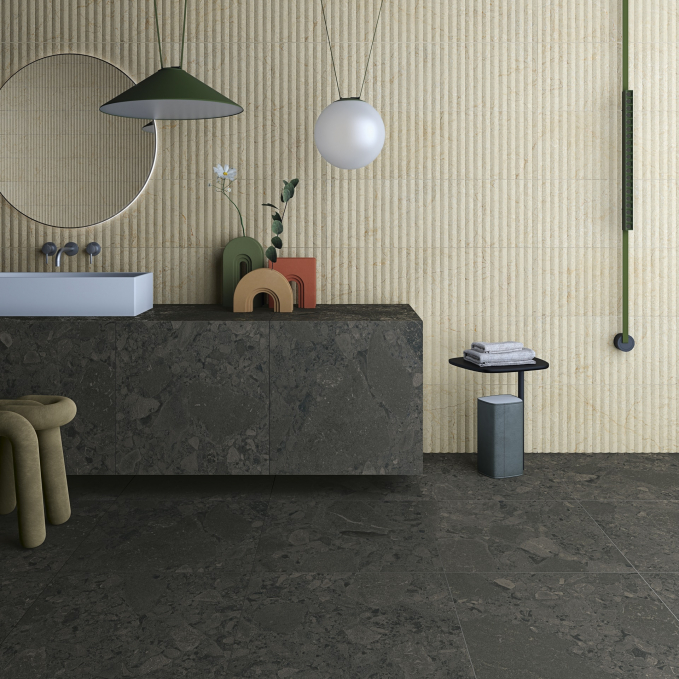 Керамогранит Arcana Ceramica Black&Cream Cream R Dune 60x120 Керамогранит Arcana Ceramica Black&Cream Cream R Dune 60x120