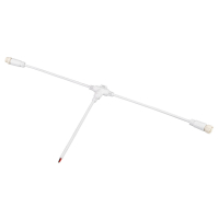 Коннектор питания ARL-MOONLIGHT-SPI/DMX-CON-POWER-T-MID-WIRE-WH, Arlight, 031466