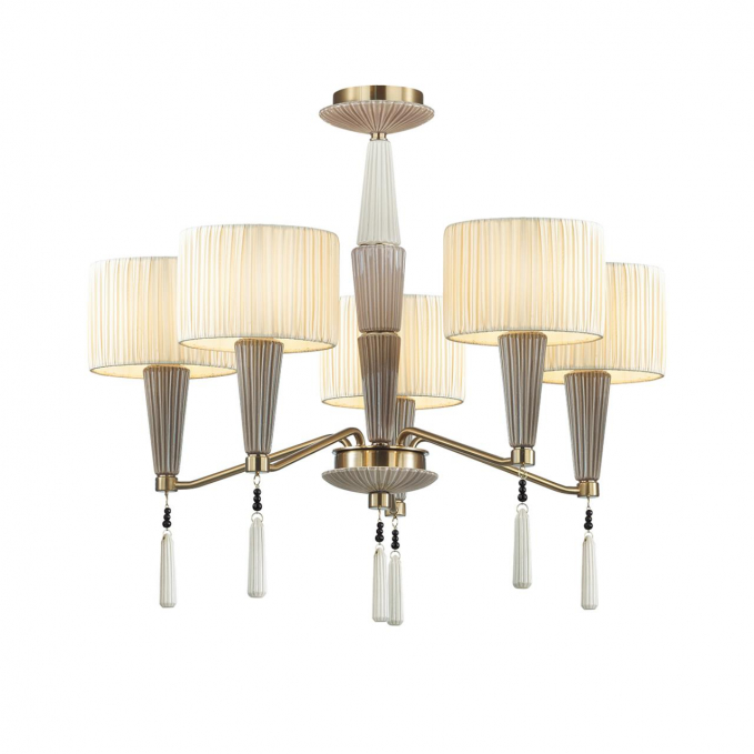 Люстра E14 5*40W LATTE CLASSIC ODL_EX23 117 ODEON LIGHT 5403/5, изображение 1 Люстра E14 5*40W LATTE CLASSIC ODL_EX23 117 ODEON LIGHT 5403/5, изображение 1