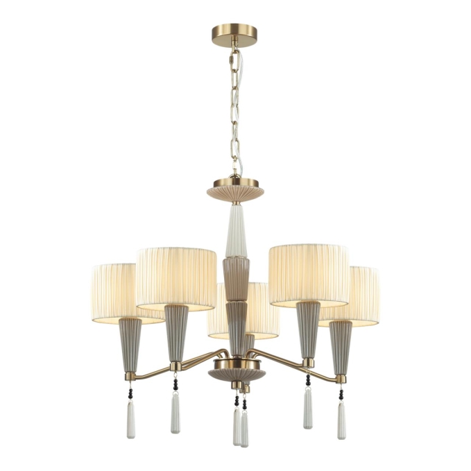 Люстра E14 5*40W LATTE CLASSIC ODL_EX23 117 ODEON LIGHT 5403/5, дополнительный ракурс Люстра E14 5*40W LATTE CLASSIC ODL_EX23 117 ODEON LIGHT 5403/5, дополнительный ракурс