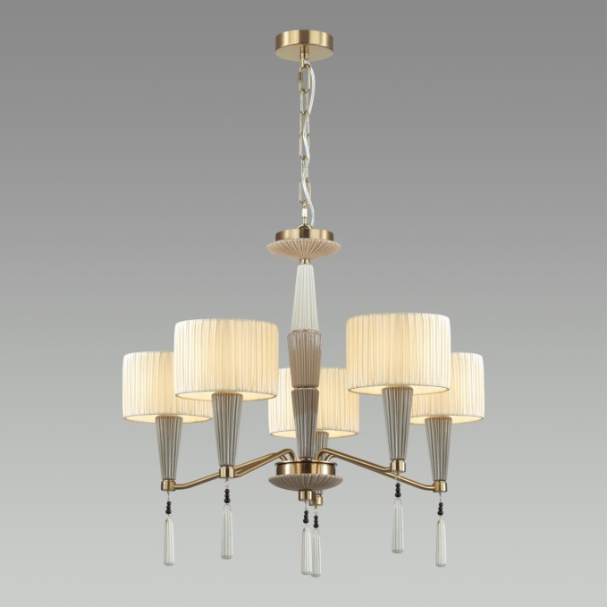 Люстра E14 5*40W LATTE CLASSIC ODL_EX23 117 ODEON LIGHT 5403/5, фото на цветном фоне 1 Люстра E14 5*40W LATTE CLASSIC ODL_EX23 117 ODEON LIGHT 5403/5, фото на цветном фоне 1