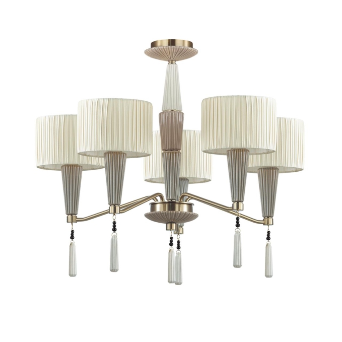 Люстра E14 5*40W LATTE CLASSIC ODL_EX23 117 ODEON LIGHT 5403/5, фото на цветном фоне 2 Люстра E14 5*40W LATTE CLASSIC ODL_EX23 117 ODEON LIGHT 5403/5, фото на цветном фоне 2