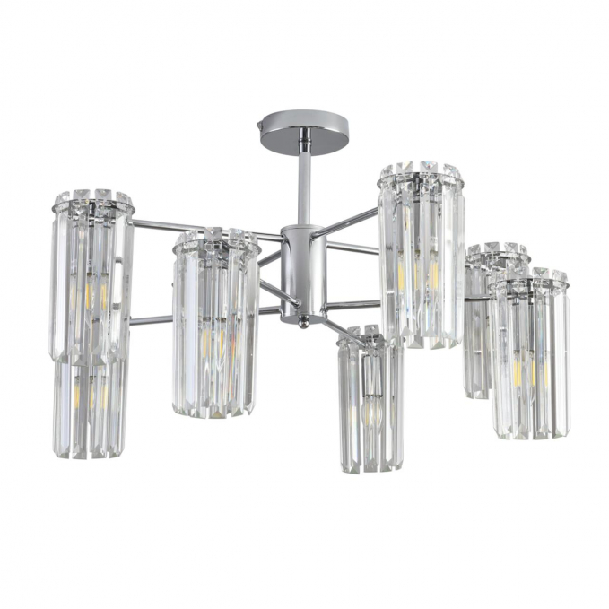 Люстра подвесная E14 8*40W 220V FAVLA CLASSI LN26 156 LUMION 8348/8C, изображение 1 Люстра подвесная E14 8*40W 220V FAVLA CLASSI LN26 156 LUMION 8348/8C, изображение 1