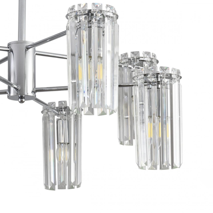 Люстра подвесная E14 8*40W 220V FAVLA CLASSI LN26 156 LUMION 8348/8C, композиция 3 Люстра подвесная E14 8*40W 220V FAVLA CLASSI LN26 156 LUMION 8348/8C, композиция 3