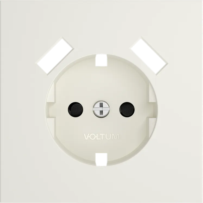 Накладка для розетки с заземлением и защитными шторками, с USB A+A, S70 (хлопок), Voltum, VLS000913 Накладка для розетки с заземлением и защитными шторками, с USB A+A, S70 (хлопок), Voltum, VLS000913