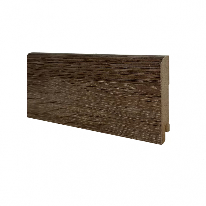 Плинтус Deartio B302-21 Дуб темный, 80x16x2050 мм Плинтус Deartio B302-21 Дуб темный, 80x16x2050 мм