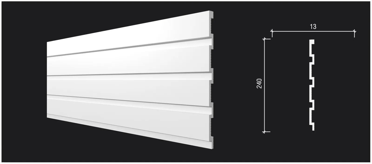 Стеновая панель Decor-Dizayn DD914(3m), 240x13x3000 мм