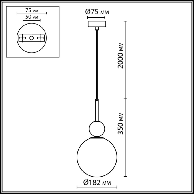 Светильник IP20 E14 40W 220-240V LOLLA MIDCENT ODL26 171 ODEON LIGHT 4361/1A, схема товара Светильник IP20 E14 40W 220-240V LOLLA MIDCENT ODL26 171 ODEON LIGHT 4361/1A, схема товара