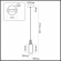 Подвес E14 1*40W SAGA CLASSIC ODL25 635 ODEON LIGHT 5088/1A, схема товара