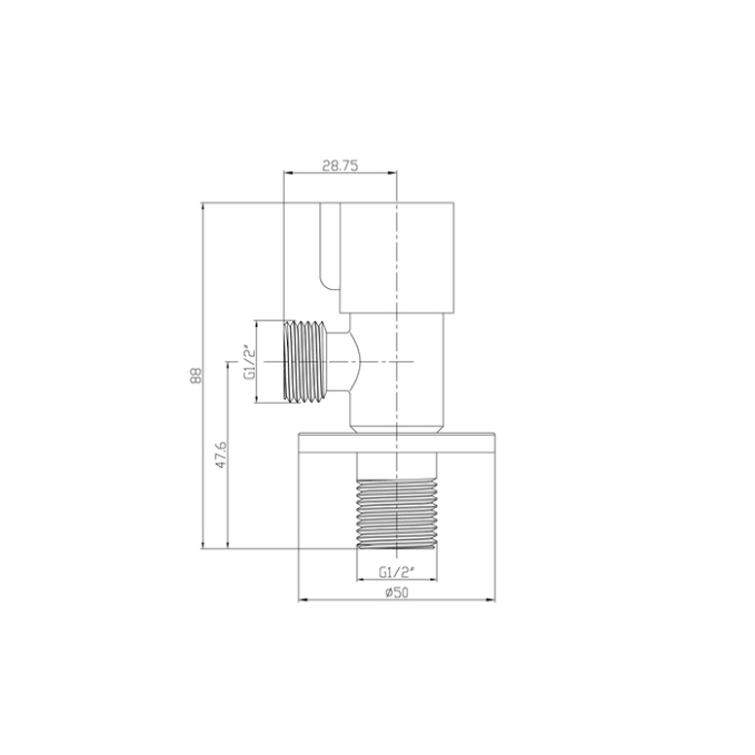 Кран подключения Iddis Optima Home 910S0Z5C2CZ