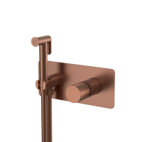 Смеситель гигиенический Boheme Stick 127-BRB брашированная бронза