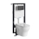 Система инсталляции с унитазом WasserKRAFT Vils 56TLT.010.ME.MB03.H001