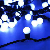 Светодиодная гирлянда ARD-BALL-CLASSIC-D17.5-10000-BLACK-100LED BLUE (230V, 7W), Arlight, 025582 Светодиодная гирлянда ARD-BALL-CLASSIC-D17.5-10000-BLACK-100LED BLUE (230V, 7W), Arlight, 025582