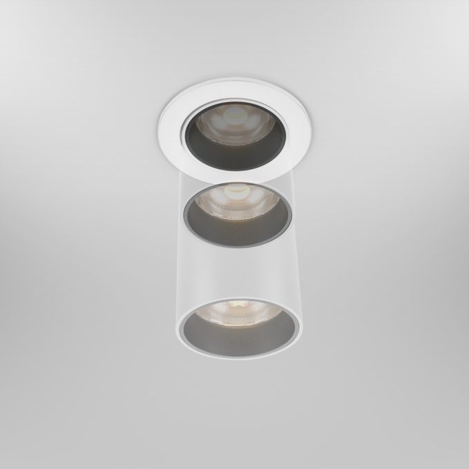 Встраиваемый светильник Фокус / FOCUS LED 12 Вт 3000 К 50°, DL125-L12-3K-W, изображение 6 Встраиваемый светильник Фокус / FOCUS LED 12 Вт 3000 К 50°, DL125-L12-3K-W, изображение 6