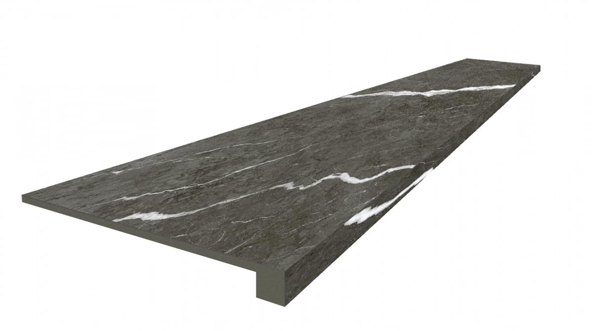 Ступень Coliseumgres Michelangelo Dark Scalino Front 33x60, 620070002499 Ступень Coliseumgres Michelangelo Dark Scalino Front 33x60, 620070002499